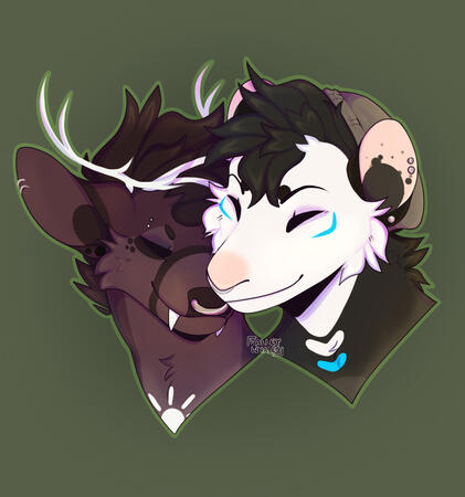 Couples/2 Character Headshot/Icon